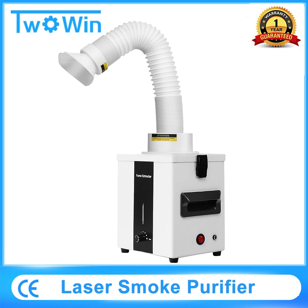 Purificador de Fumaça a Laser Extrator de Fumos Absorvente de Soldagem Máquina de Gravação a Laser Solda Extrator de Poeira de Máquina Cnc