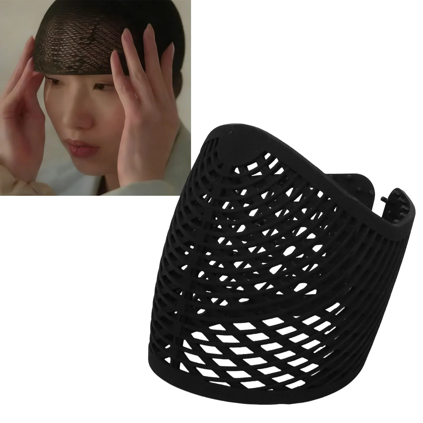 

Hijab Crown Hijab Headband Holder Elastic Nylon Breathable Stretchy Under Scarf Hijab Underband for Women Hijab Crown Grip