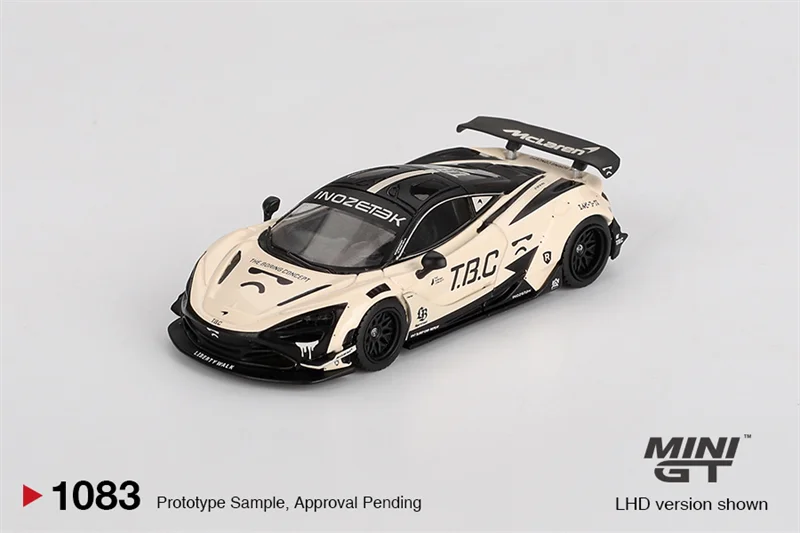 

[Предпродажа] MINI GT 1:64 LBWK B-Works 720S L Расточная концепция T.B.C. 1083 Литая под давлением модель автомобиля