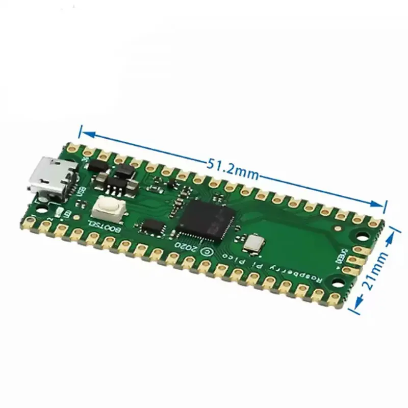 

Raspberry Pi Pico Board RP2040 Dual-Core 264KB ARM Low-Power Microcomputers High-Performance Cortex-M0+ Processor