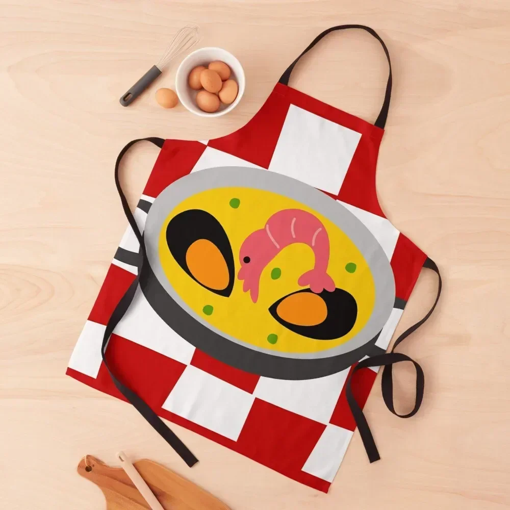 

Paella Apron For Girl Kitchen Tools Accessories Apron