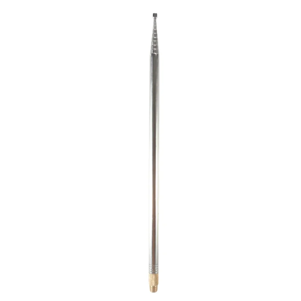 Imagem -03 - Antena Telescópica Portátil 304 Rádio de Ondas Curtas Chicote Pac 12 Jpc Faça Você Mesmo 2.5m 1pc Aço Inoxidável
