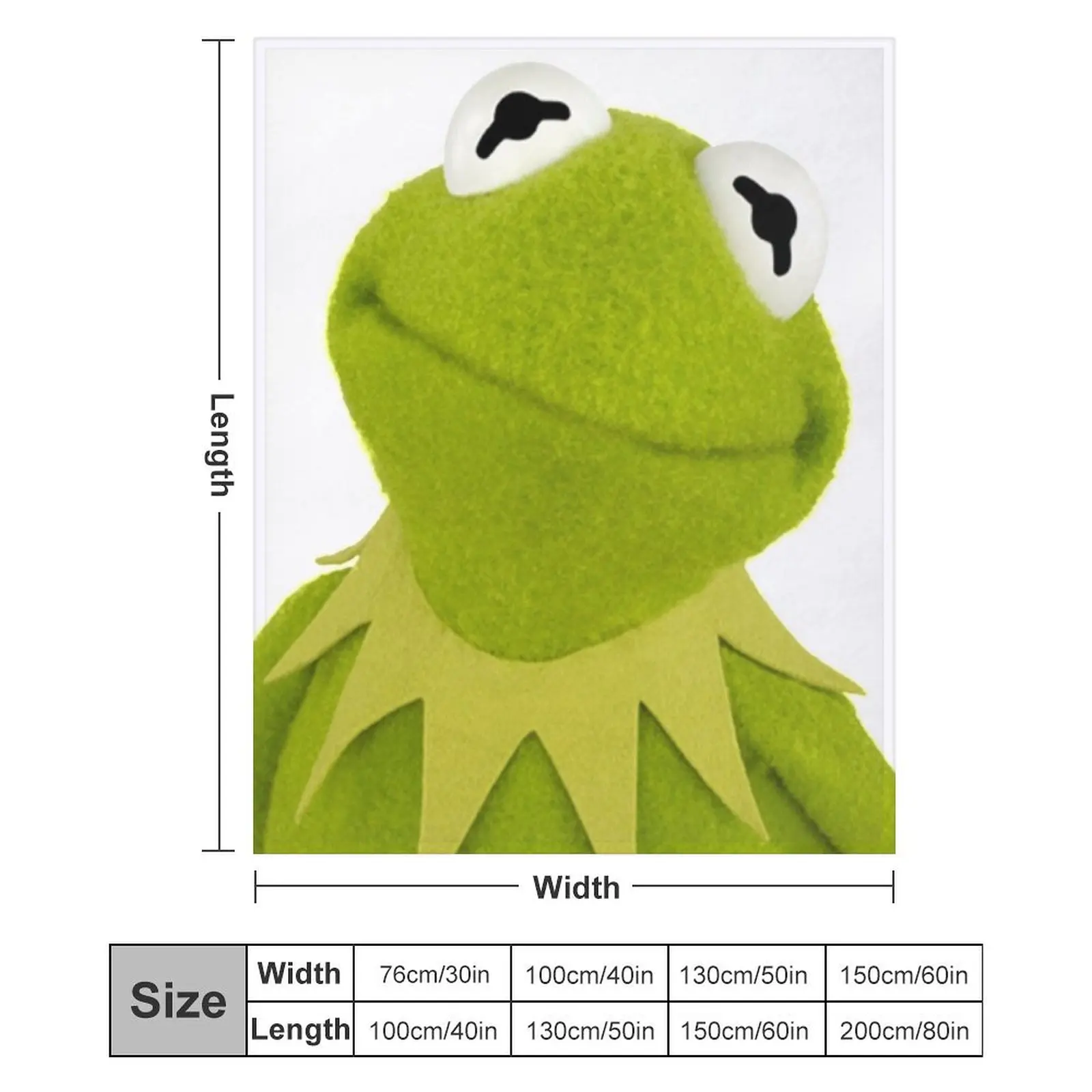 kermit the frog Throw Blanket Sleeping Bag Luxury warm winter Decorative Throw Blankets