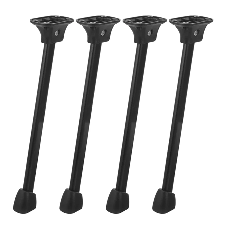 ABDJ-4 Pcs Table Folding Legs Coffee Metal Fittings Kitchen Travel Adjustable Desk Foldable Laptop Coffee Table