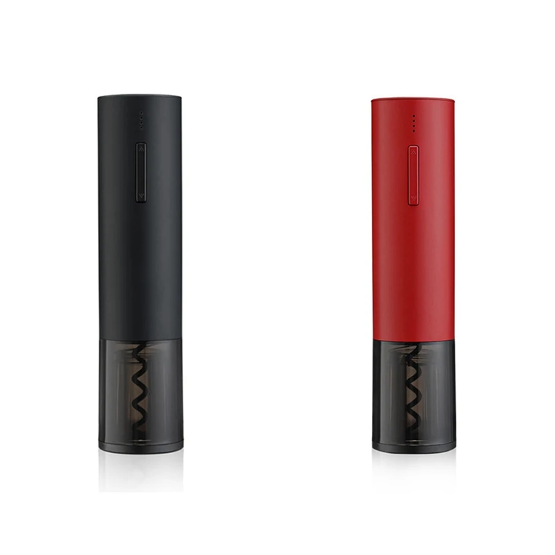 

Electric Wine Opener Rechargeable Automatic Corkscrew Creative Wine Bottle Opener With USB Cable Bar Accessories