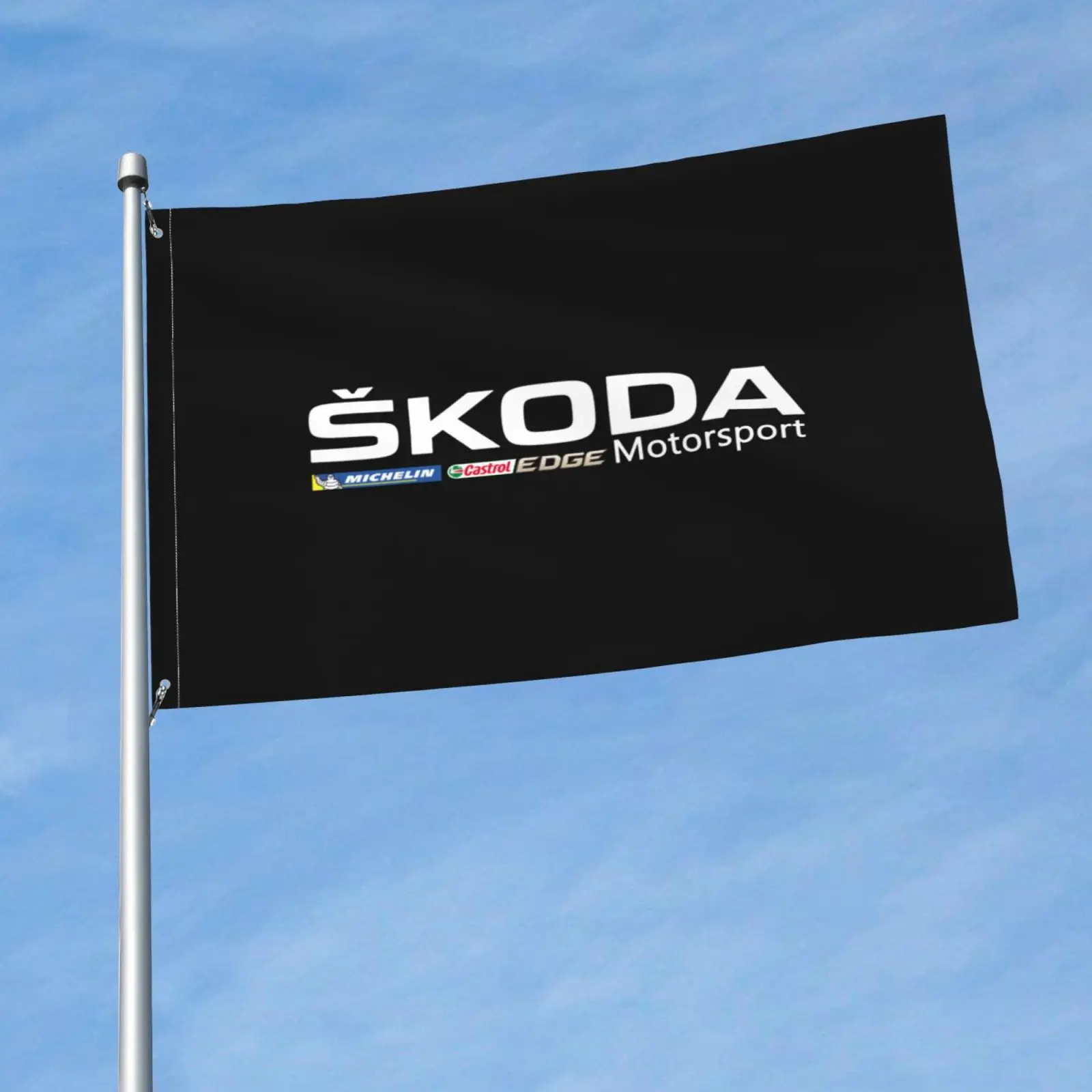 Skoda Motorsport Rally Fabia Wrc S2000 Racing Sport Car 2018 Flag Banner High Quality Promotion Flying Flags Cars Club