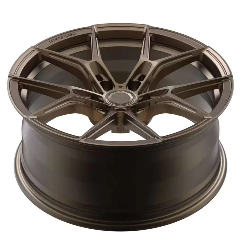 

Luxury 6061-T6 custom matte gold polished car wheel, for BMW M3 M5 aluminum alloy forged wheel hub, 5-hole car wheel hub