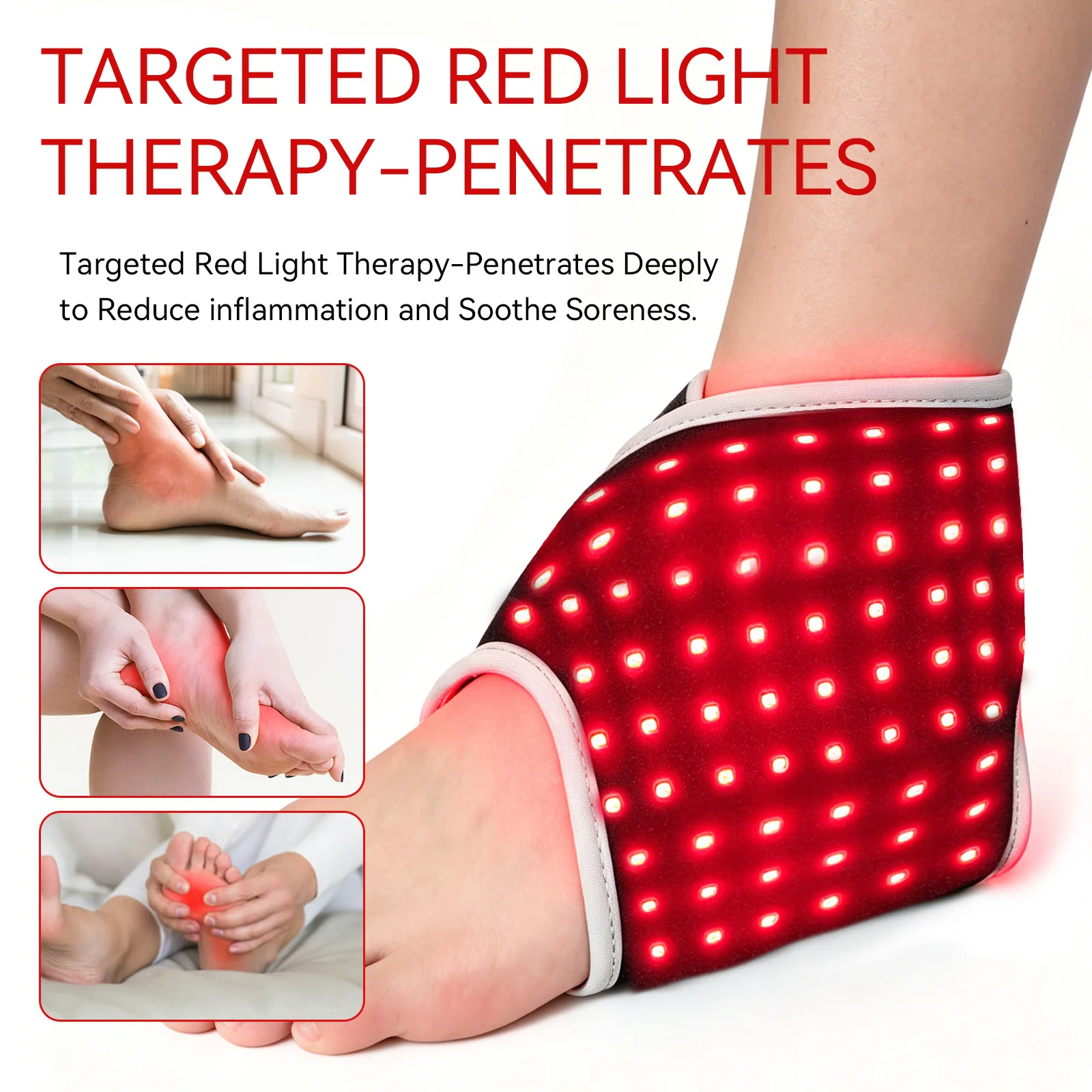 Meetu Red Light Therapy Ankle  - đánh giá và giá Red Light Therapy Device