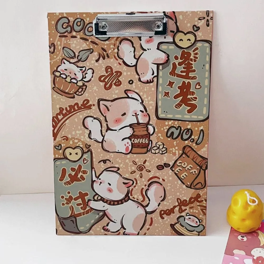 

Simple A4 Folder Board Durable Wear-resistant Document Storage Clip High Appearance Level Thicken Writing Board School Supplies