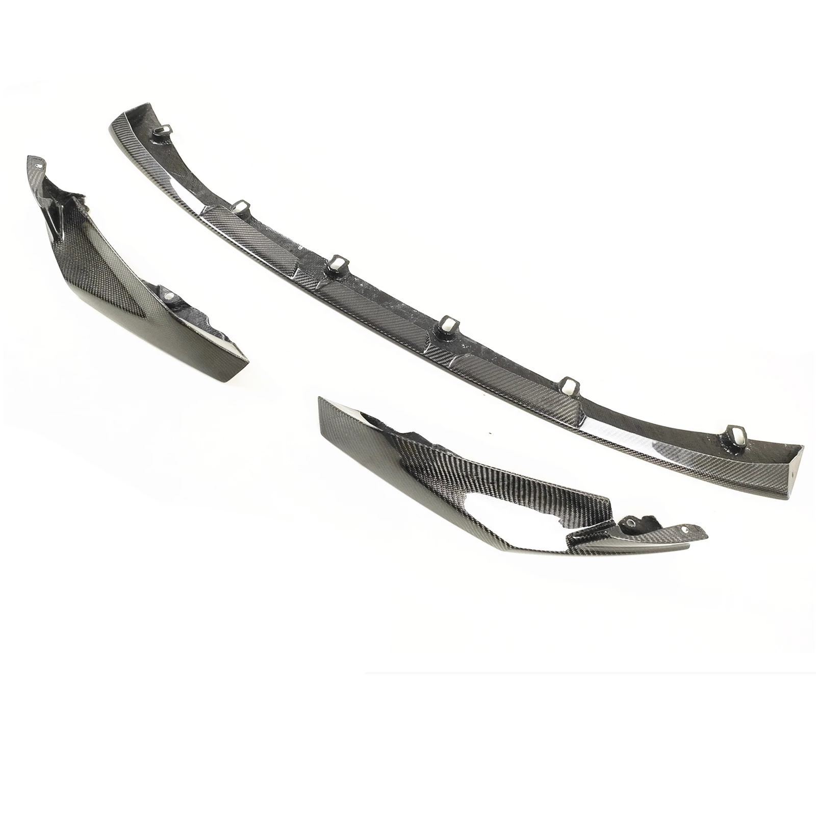 

Передний бампер автомобиля из углеродного волокна, спойлер, нижний сплиттер, защитное лезвие для BMW G80 M3 G82 M4 2021-2025