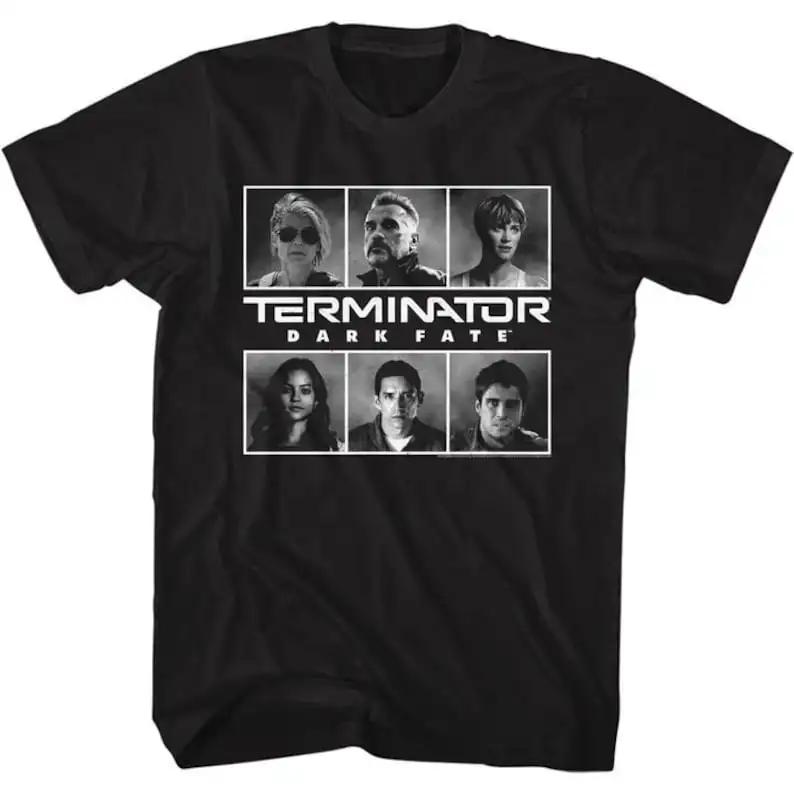 

Terminator Dark Fate Group Shot Black Adult T-Shirt