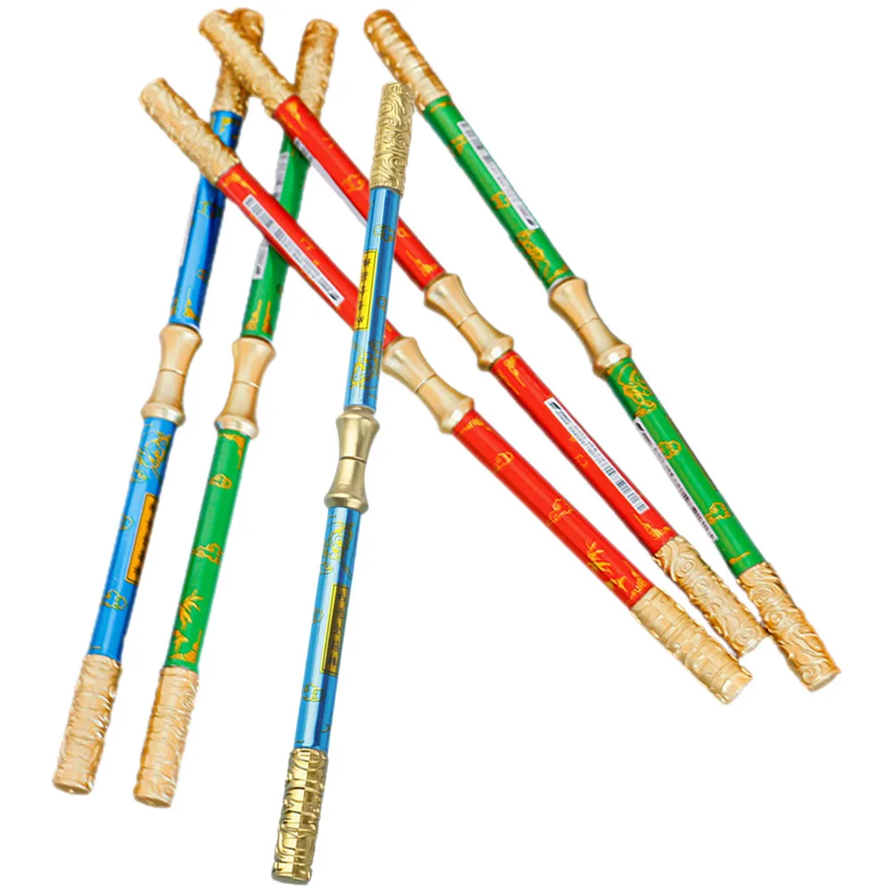 

Золотая нейтральная ручка, красочные ручки для заметок, цветные школьные двусторонние чернила, новинка, милые дети