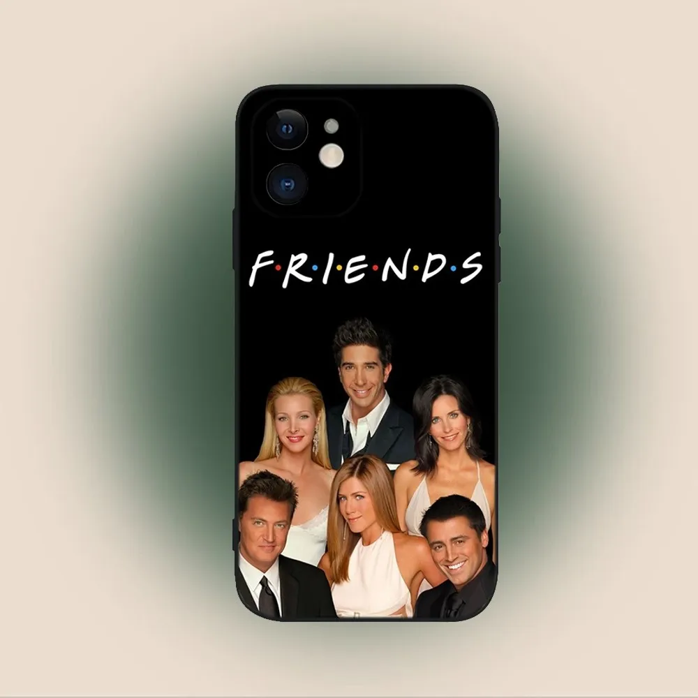 TV F-Friends Rachel  Phone Case For iPhone 15,14,13,12,11,Plus,Pro Max,XS,X,XR,SE,Mini,8,7 Soft Silicone Black Cover