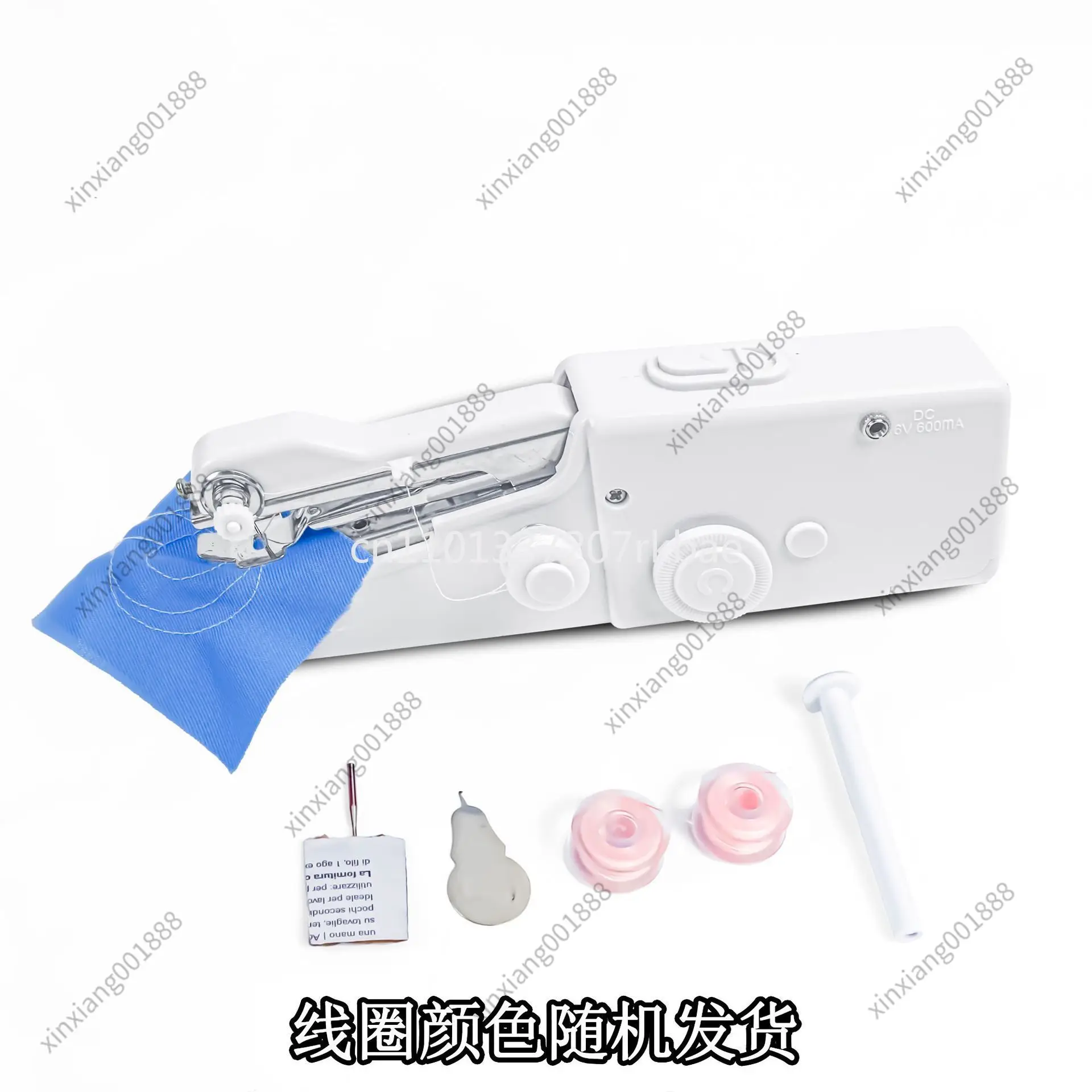 For Handy Stitch 101 Mini Electric Sewing Machine Portable Handheld Cordless Fabric Stitch Tool