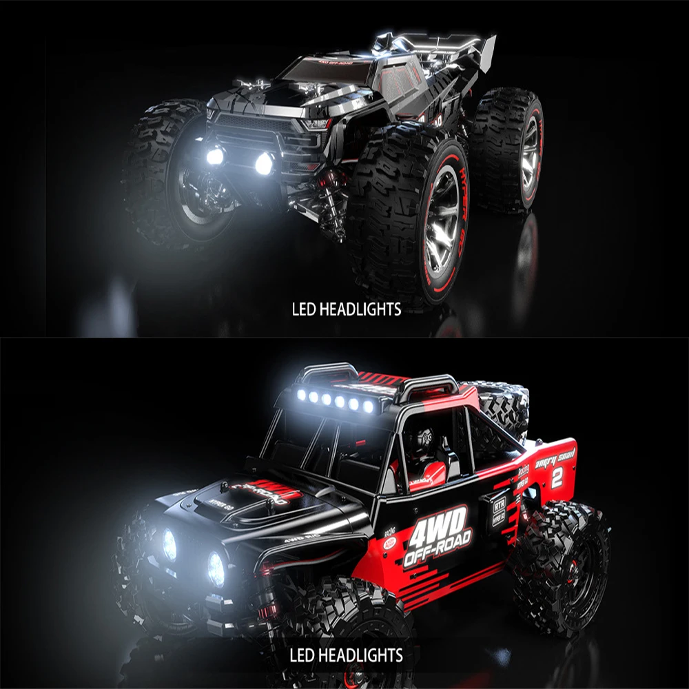 MJX Hyper Go 14210 14209 1/14 RC Car 4x4 Brushless 4WD Metal Chassis 55KM/H High Speed Off-Road Truck Remote Control RC Trucks