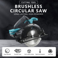 Electric Circular Saw 165mm Saw Blade Brushless Multi-Angle Cutting Suitable For Makita 18v Battery Comes With Battery And Charg