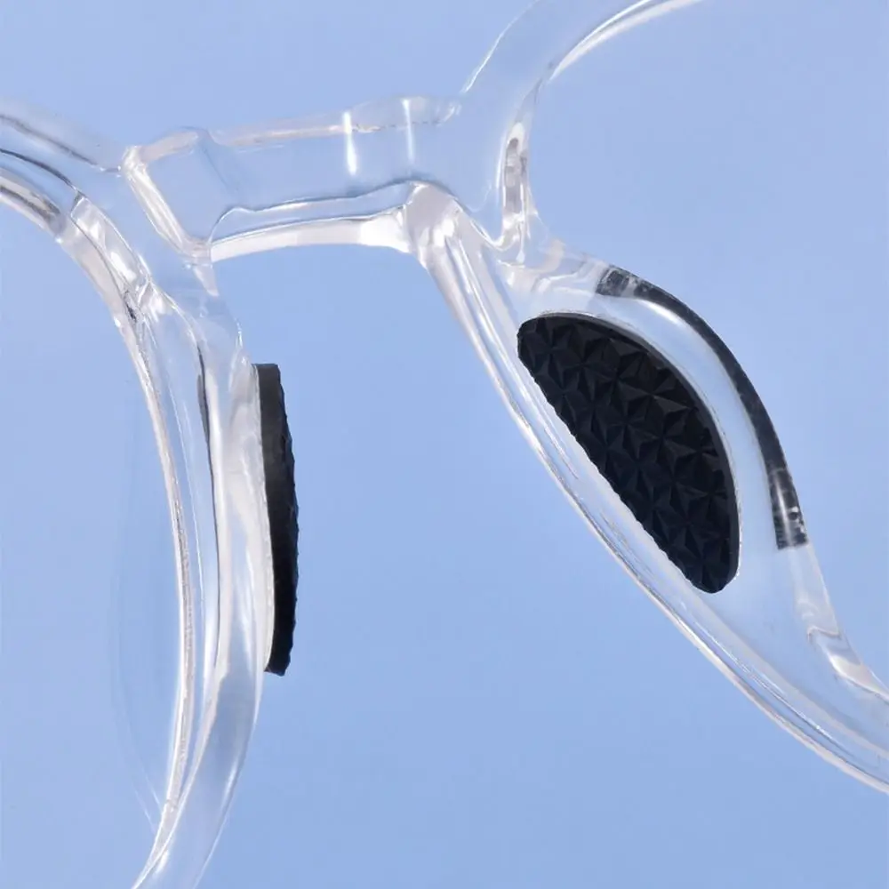 Soft Glasses Nose Pad Non-Slip Long Lasting Eyeglass Nose Support Self Adhesive Lizard Texture Sunglasses Nose Bridge Patch