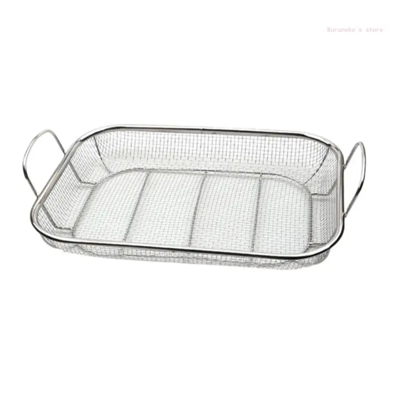 

Stainless Steel Grilling Basket BBQ Basket Barbecue Charcoal Grilling Cookware