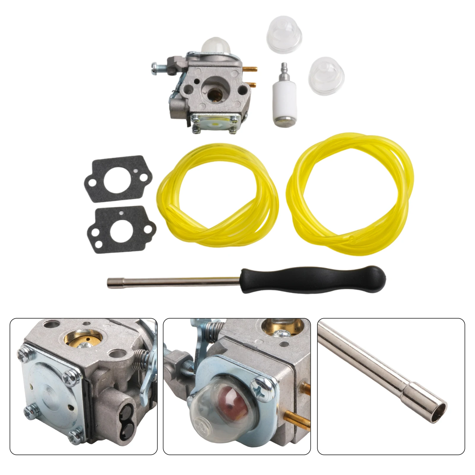 /WS2200 /Carburetor /For For Craftsman String Trimmer WS210 WC2200 41AD25CC7 Replacement Kit With Gaskets For Primer Bulb Fuel H