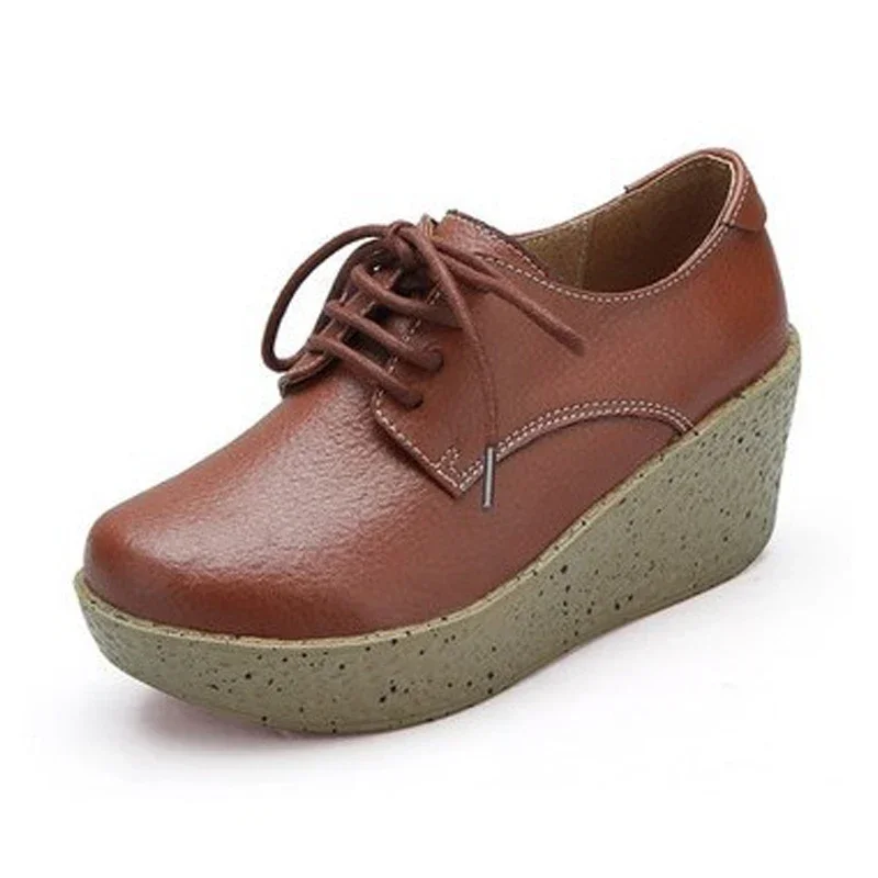 أحذية نسائية مسطحة مشهورة لعام 2025 بأربطة أحذية كاجوال مسطحة صلبة لأحذية السيدات