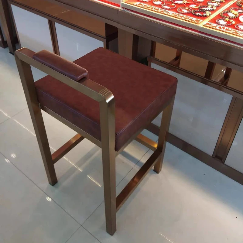 

Accent Office Bar Stools Reception Desks Designer Modern High Bar Stools Balcony Restaurant Sillas Para Comedor Salon Furniture