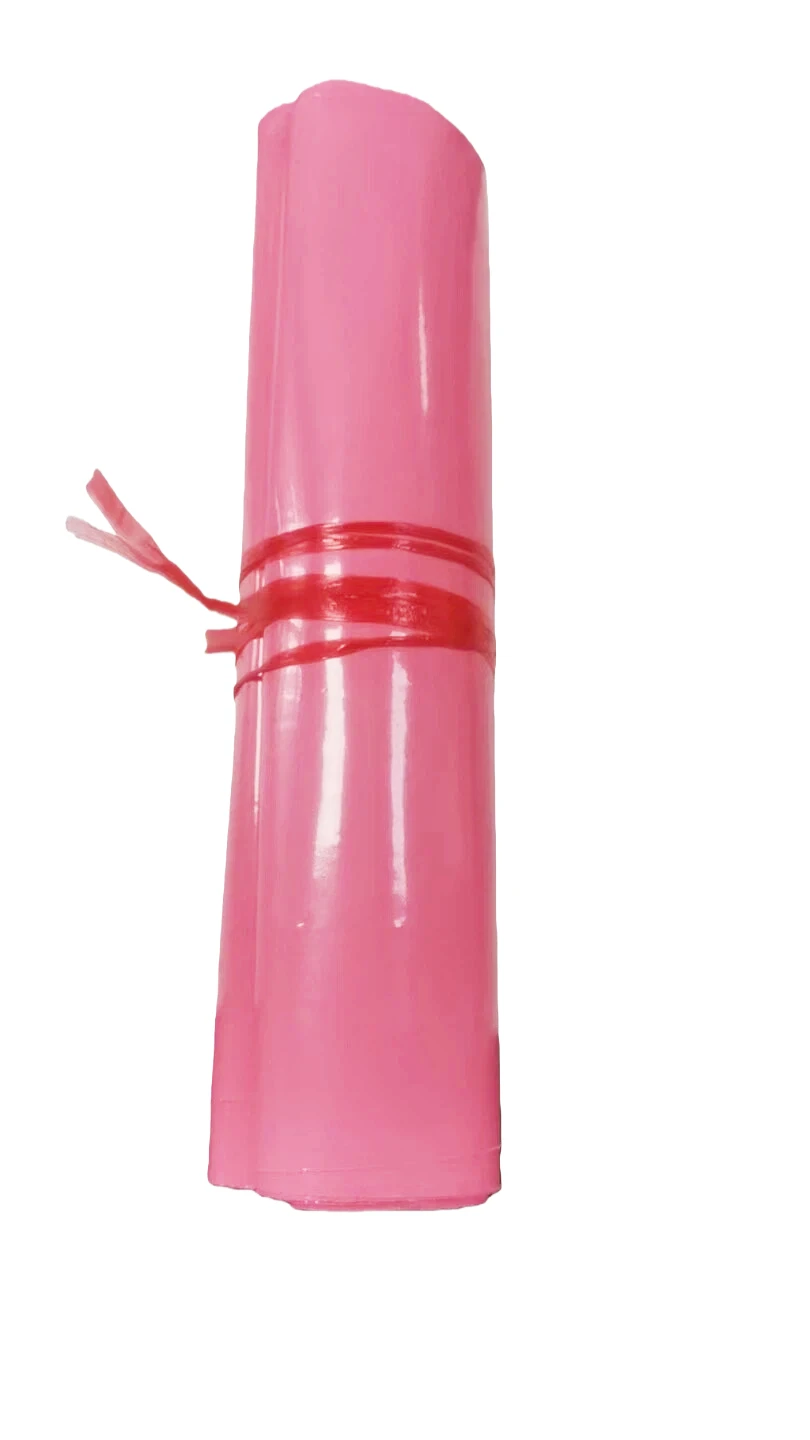 20 قطعة من أكياس البريد السريع باللون الوردي الخوخي، وأكياس شحن معززة، وأكياس نفايات النظافة الأنثوية، وتخفيف الرائحة، ومقاومة للماء، مناسبة #2