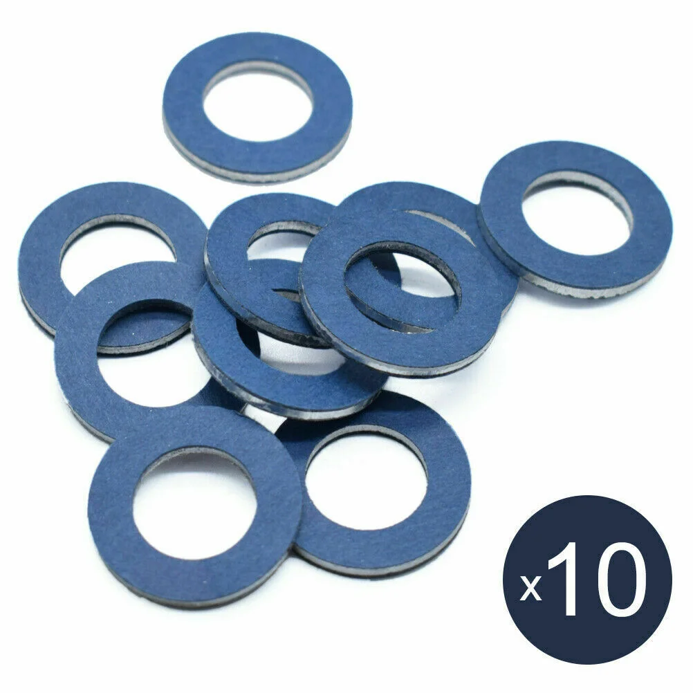 10/20 Pcs For Toyota Lexus Engine Oil Drain Plug Seal Washer Oil Pan Gasket Ring Alumium Auto Parts Car Accessories 90430-12031