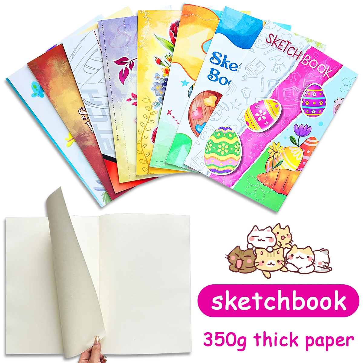 

Multi Style Animal Coloring Sticker Book Interesting Handmade Drawing Book for Kids Daily Entertainment and Early Learning Use