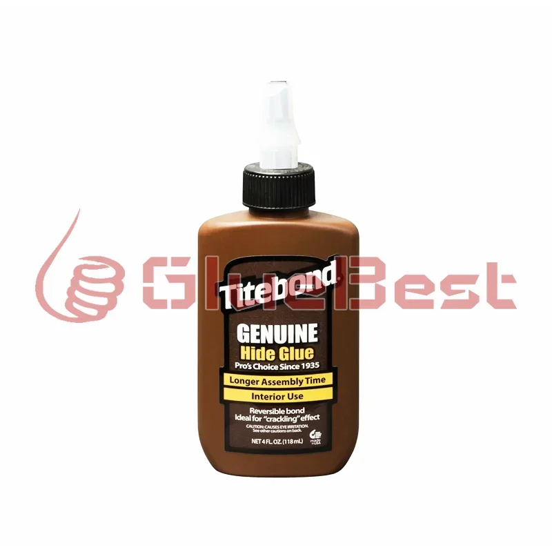 Titebond Genuine Hide High Performance Curing Agent Slow-Drying for Removable Fingerboard Bonds Original Product