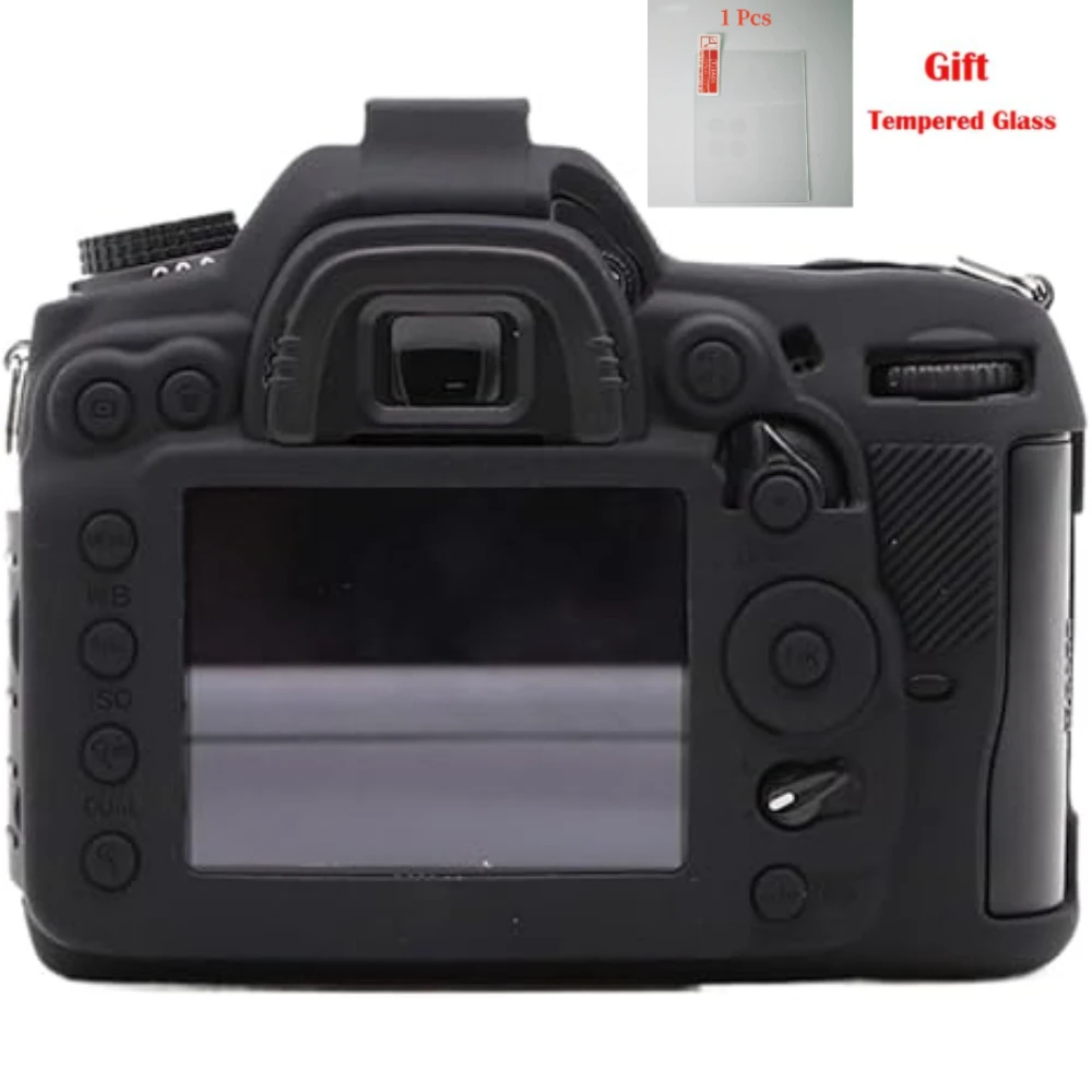 

Soft Silicone Armor Camera Body Case ，Camera Bag For Nikon D7000 Accessories Protective Rubber Cover + 2PCS Hot Shoe Cover