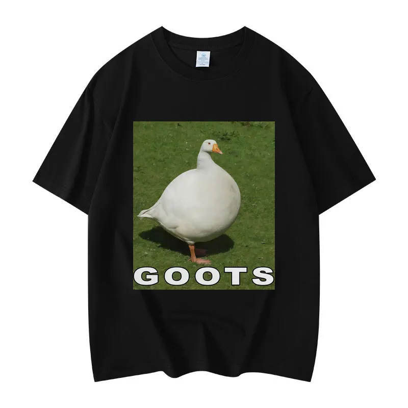 

Funny Goose Meme Graphic T Shirts Men Women Clothing High Quality Fashion T-shirt Summer Casual Comfort Short Sleeve T-shirts