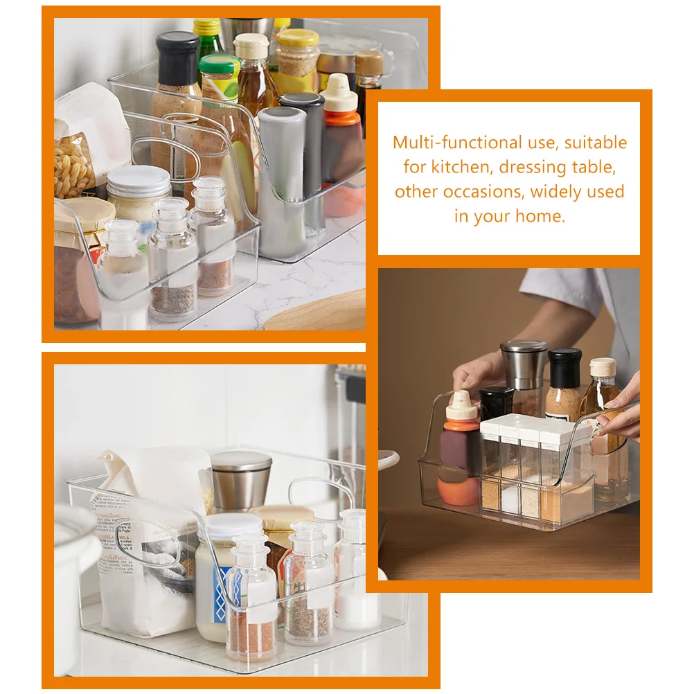 

2pcs Kitchen Storage Box Large Capacity Transparent Fruit Containers Fridge Organizer Home Vegetable Bins Easy Clean Multi