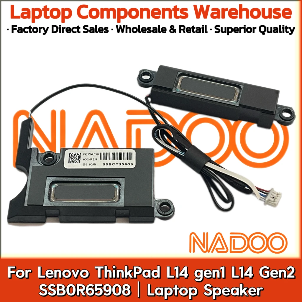 New Original Laptop Notebook Audio Speaker For Lenovo ThinkPad L14 gen1 L14 Gen2  SSB0R65908 built-in speaker horn audio