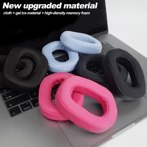 Imagen 2 del producto Reemplazo para logitech G435, almohadillas para los oídos, almohadillas para auriculares, orejeras de proteína