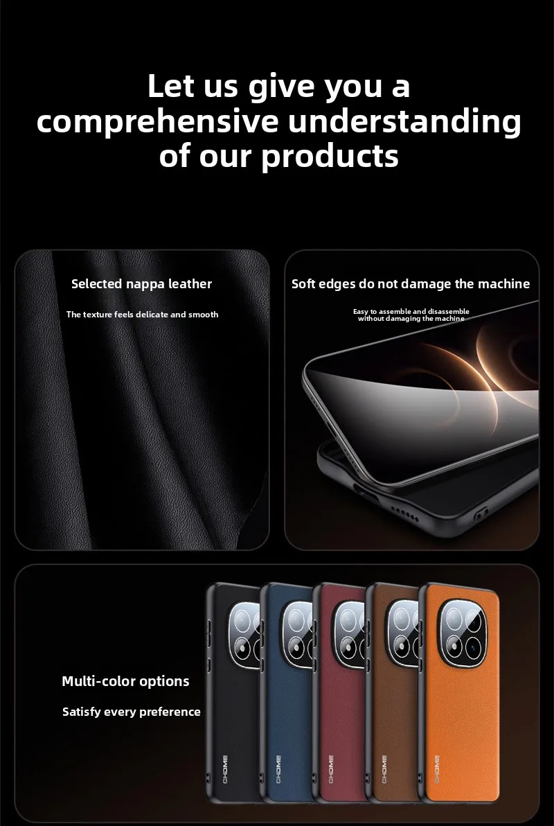 Handyhülle für Xiaomi Redmi Note 14 13 Pro Plus 5G Coque Leder Silikon Weich für Redmi Note 15 Pro+ Kameraschutz-Cover – Detail 2
