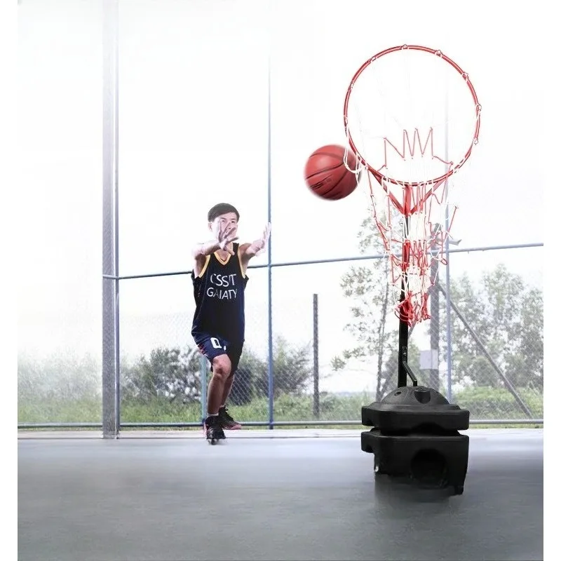 

High School Entrance Examination Standard Basketball Passing Training Equipment Passing Ring Height Adjustable Precise