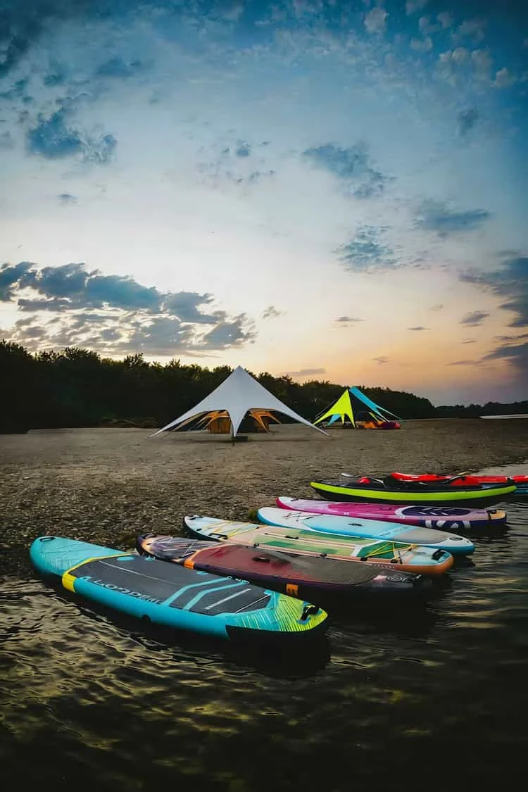 Foldable Portable Inflatable SUP Board Easy To Carry Stand Up Paddle Surfboard Outdoor Lake Beach Pool Water Sports Equipment