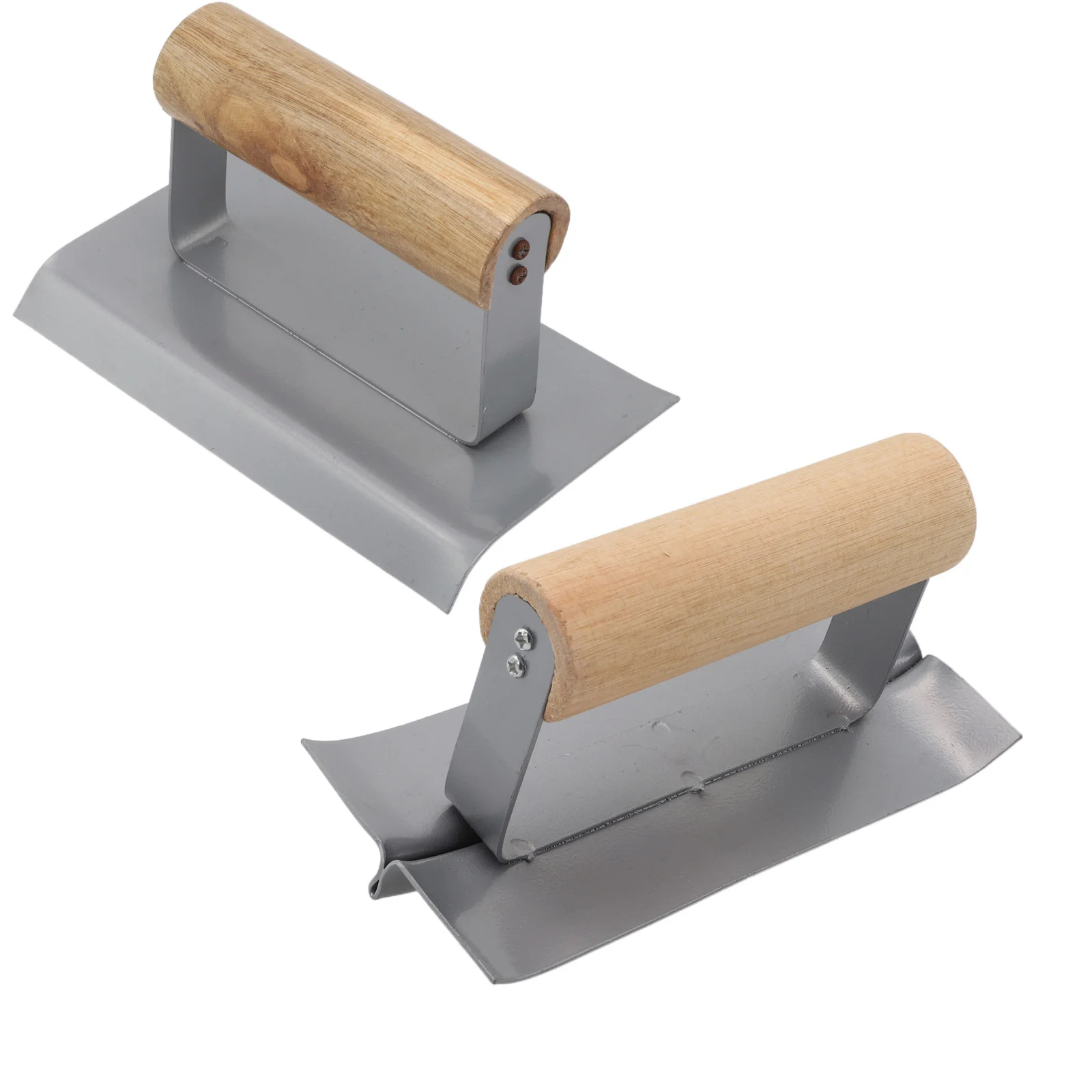 1pc Inner Outer Corner Trowel 90 Degree Half Rounded Trimming Edge Slide Slot Slicer Corner Trowel For Concrete Slabs Walls