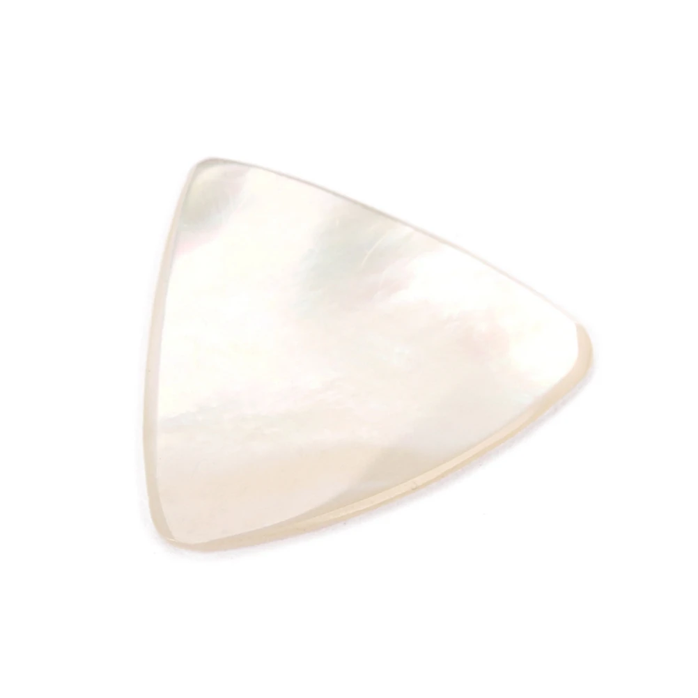 

White Shell Guitar Picks Abalone Plectrum Ultra Thin Durable Smooth Texture Acoustic Bass Ukulele Accessories Replacement