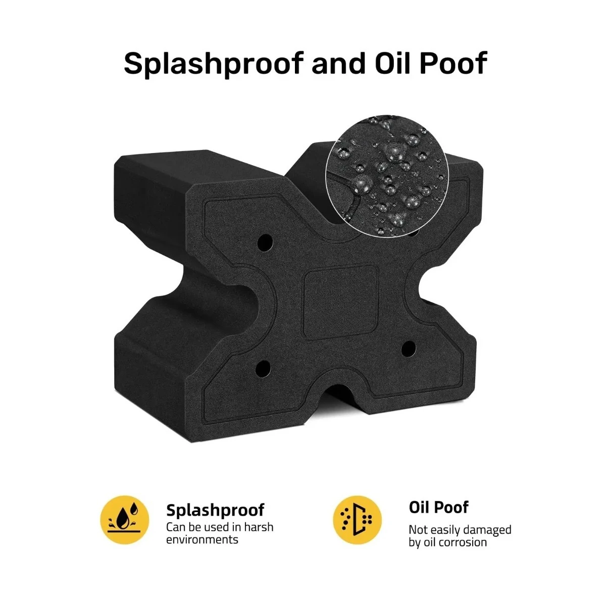 

Tactical X-Block Bench Rest for Rifle EVA Foam Anti-Scratch Adapter Recoil Reduction Shooting Stand for Hunting