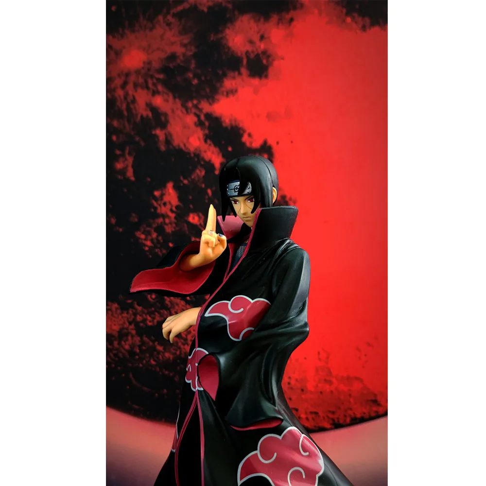 17CM Figurka Uchiha Itachi Anime NARUTO Shippuden Wyścig Walka Animacja Model Zabawka Prezent Kolekcja Dekoracja Ozdoby PVC