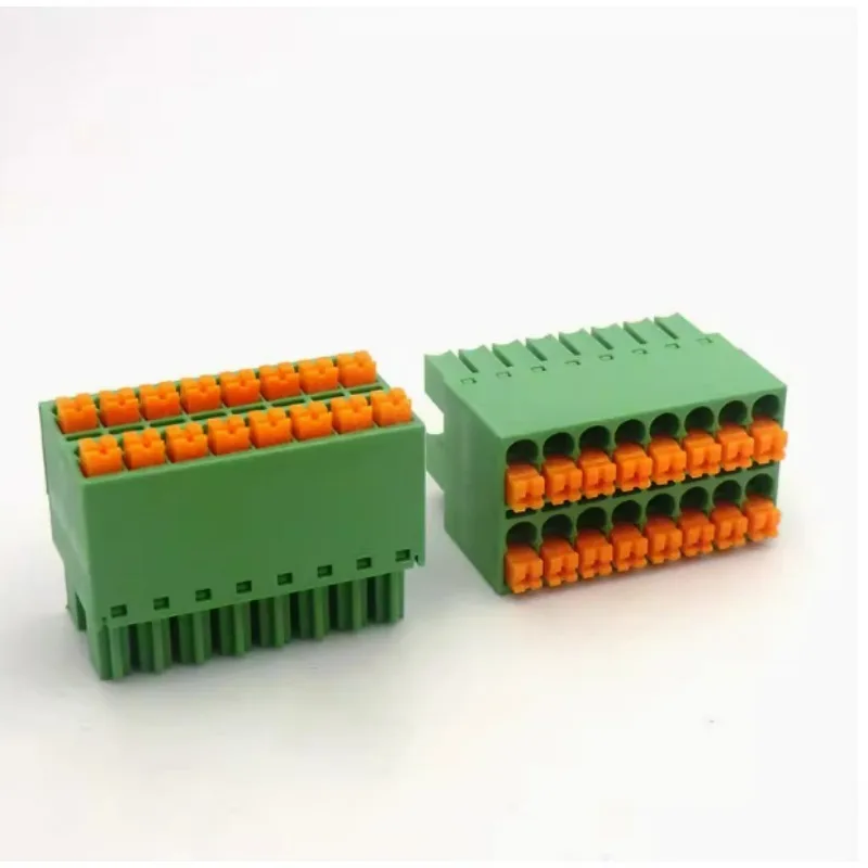 5Sets 15EDGKNHC 3.5mm/3.81mm Double Layer Plug-in Link Terminal KF2EDGKNH Phoenix Terminal Block