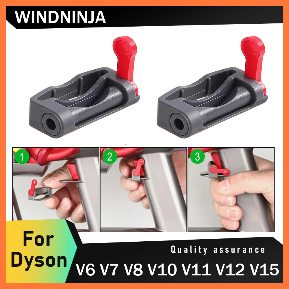 Запчасти для блокировки кнопок пылесоса робота для Dyson V6 V7 V8 V10 V11 V12 V15, детали для пылесоса, удобная замена кнопки питания
