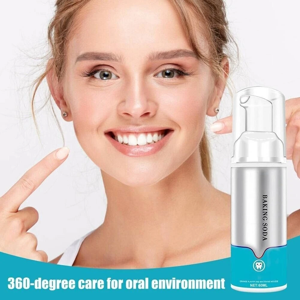 

1/2/3pcs Easy Carry Plant Extracts Dental Cream Powerful Decontamination Foam Toothpaste for Travel 60ml