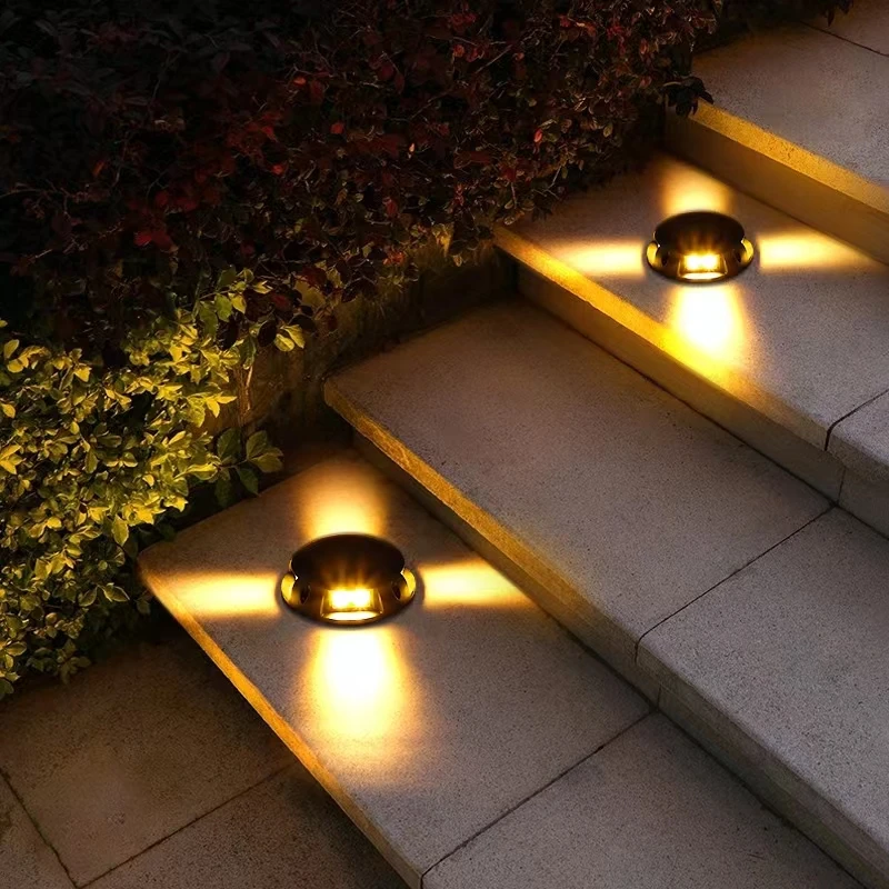 

1/2/4/8way RGB DMX512 2W 3w Waterproof IP67 Garden Light Emitting Diode Path Light Surface Mount