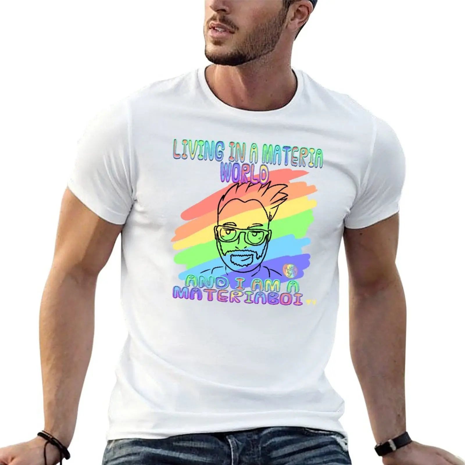 MateriaWorld Materia Merch T-Shirt graphics Funny t-shirts men clothing