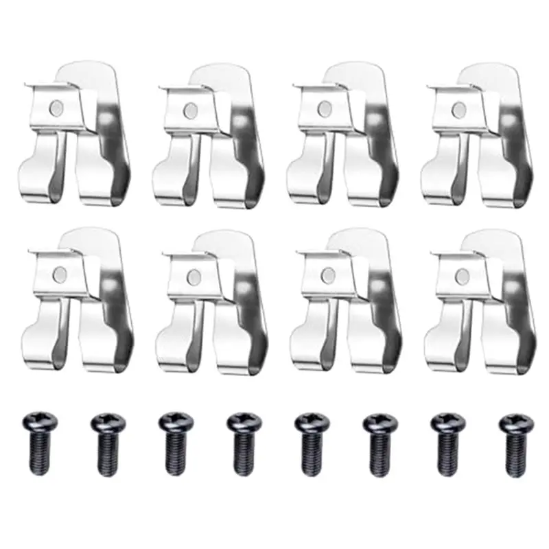 [Touchbuy】 Belt Clip(8PCS) For Ryobi, Belt Hook With Screw For Ryobi And For Rigid 18 Volt Tools- 633586002, 304 Stainless Steel