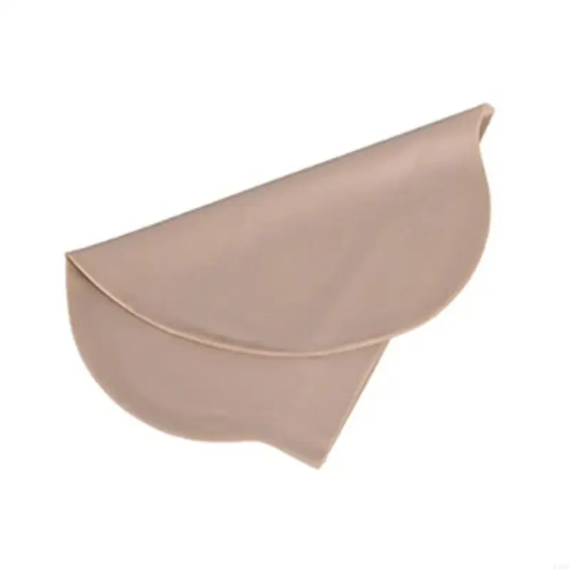 

B95F Plastic Bald Caps Fake Head Skin Halloween Cosplay Costume Accessories Bald Hat For Adults and Kids Bald Caps Gifts