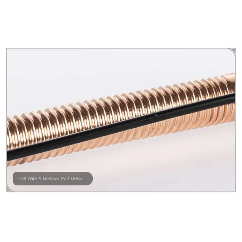 Bath Strainer Copper Inner Corrugated Handwheel Wire Control Style Bath Strainer Deodorant Downcomer