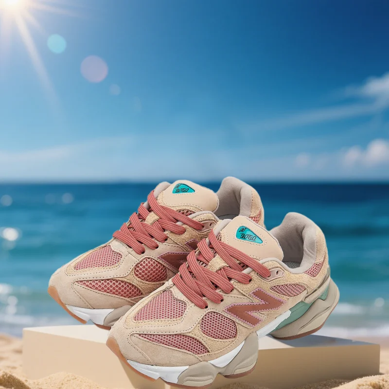 

The 25-year-old new N/B-9060 breathable mesh running shoes are light and bouncy, allowing you to run freely without any burden